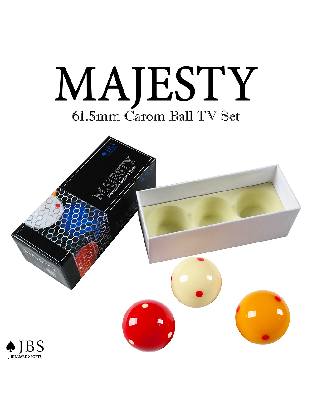 ♠JBS MAJESTY Carom Ball(61.5mm)