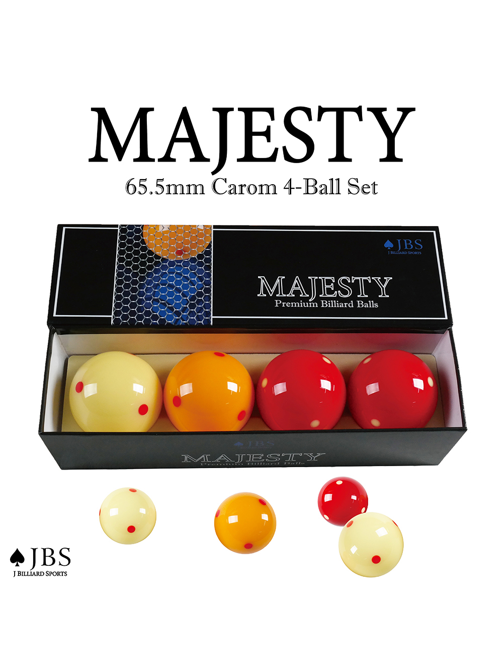♠JBS MAJESTY 4-Ball(65.5mm)